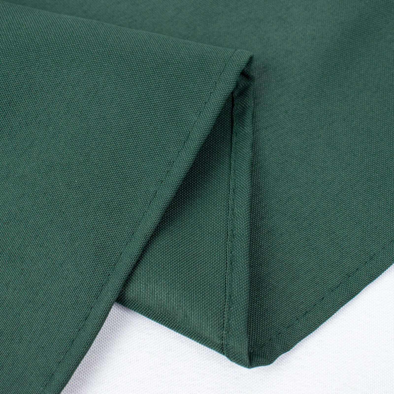 5 Pack Premium Polyester 20"x20" Napkins Hunter Emerald Green - Wrinkle - Resistant & Durable Dinner Napkins - Bell Racket Store