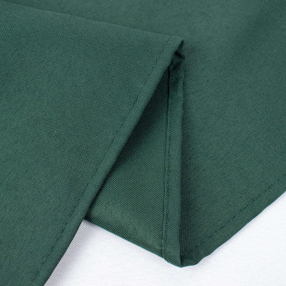 5 Pack Premium Polyester 20"x20" Napkins Hunter Emerald Green - Wrinkle - Resistant & Durable Dinner Napkins - Bell Racket Store