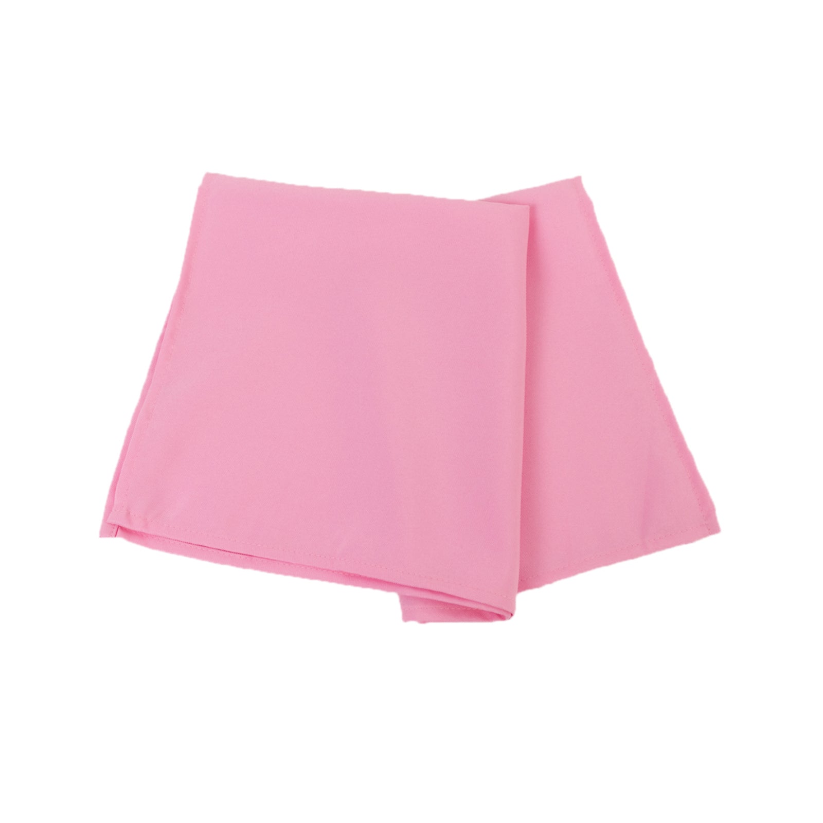 5 Pack Premium Polyester 20"x20" Napkins Pink - Wrinkle - Resistant & Durable Dinner Napkins - Bell Racket Store
