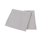 5 Pack Premium Polyester 20"x20" Napkins Silver - Wrinkle - Resistant & Durable Dinner Napkins - Bell Racket Store