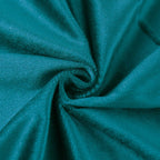 5 Pack Premium Velvet 20"x20" Napkins Peacock Teal - Soft Sheen Finish Cloth Napkins - Bell Racket Store