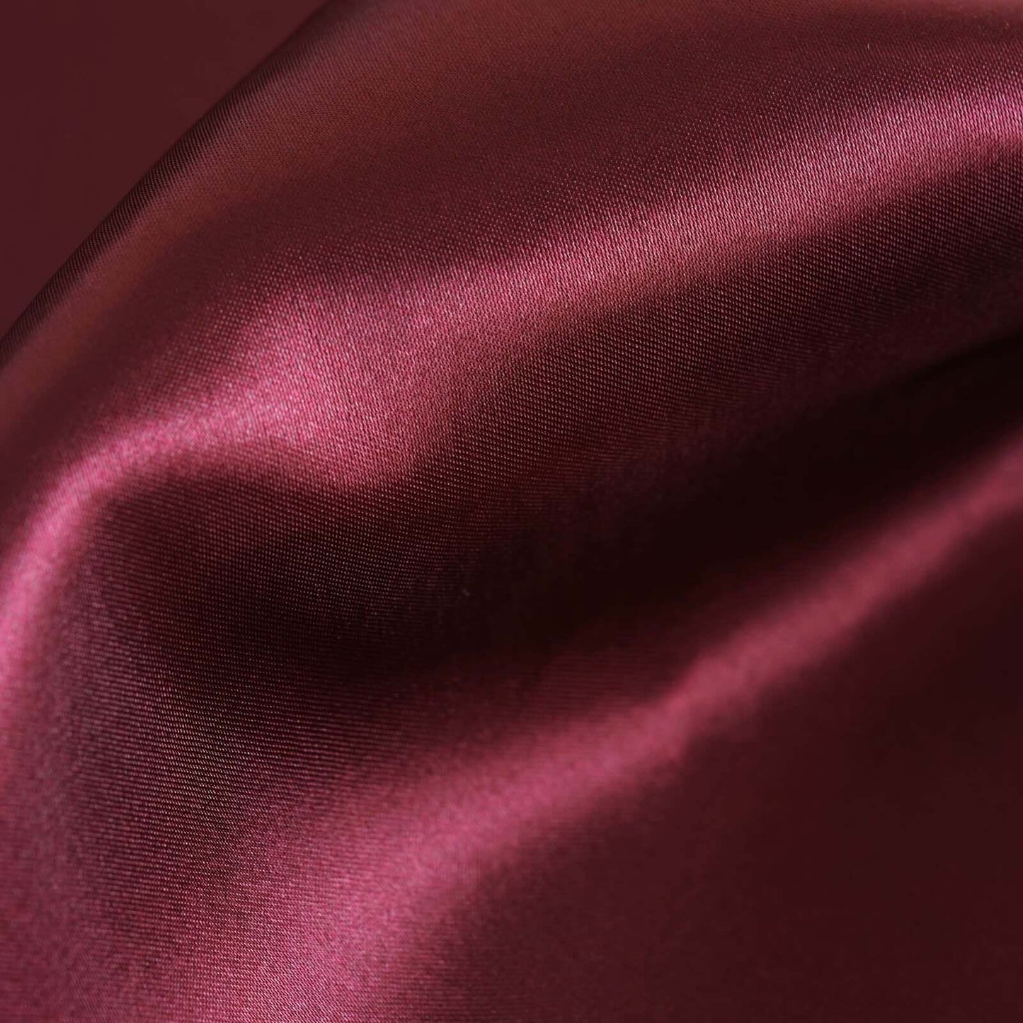 5 Pack Satin 20"x20" Napkins Burgundy - Luxurious Shine & Smooth Dinner Napkins - NestOCart