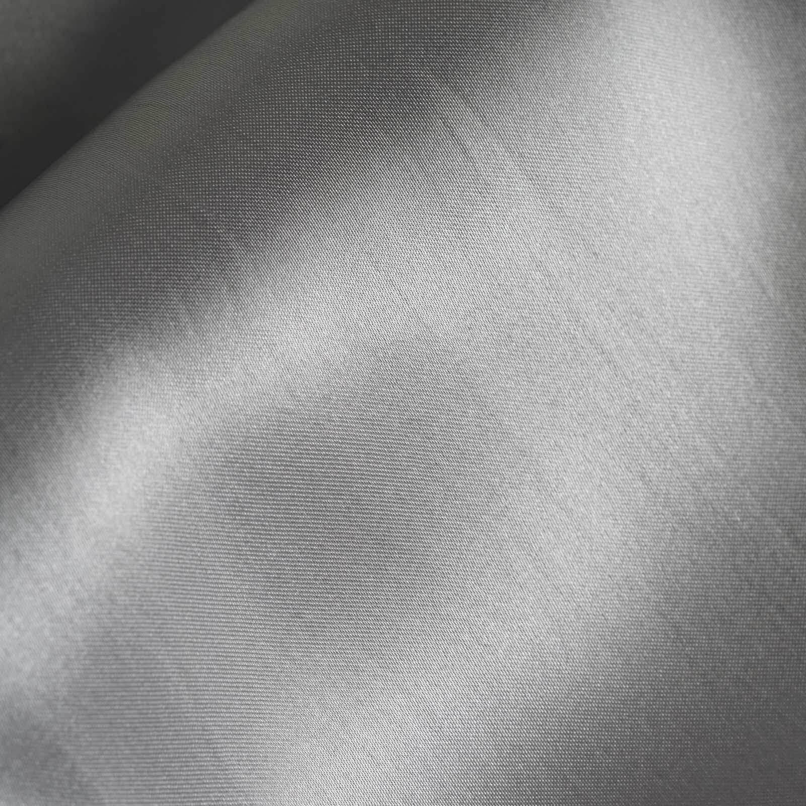 5 Pack Satin 20"x20" Napkins Silver - Luxurious Shine & Smooth Dinner Napkins - NestOCart