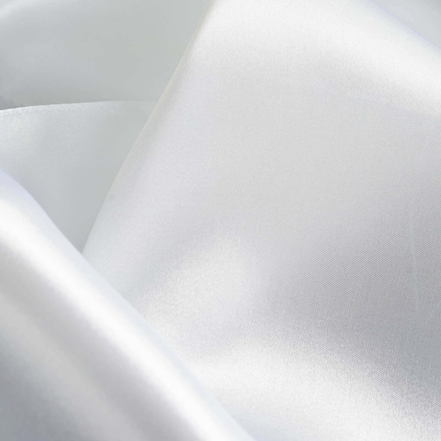 5 Pack Satin 20"x20" Napkins White - Luxurious Shine & Smooth Dinner Napkins for Upscale Events - NestOCart