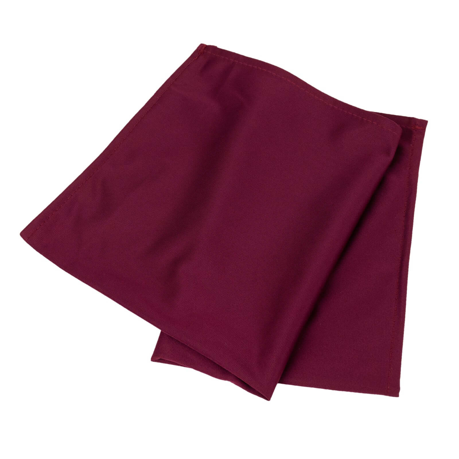 5 Pack Scuba 20"x20" Napkins Burgundy - Durable & Reusable Dinner Napkins - Bell Racket Store