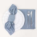 5 Pack Scuba 20"x20" Napkins Dusty Blue - Durable & Reusable Dinner Napkins - Bell Racket Store