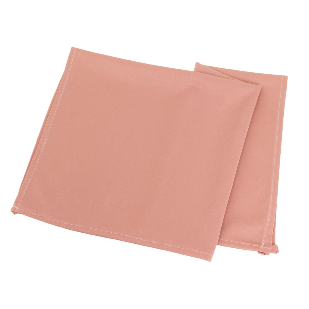 5 Pack Scuba 20"x20" Napkins Dusty Rose - Durable & Reusable Dinner Napkins - Bell Racket Store