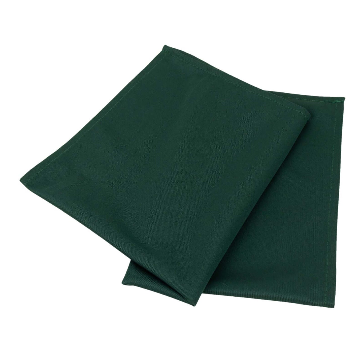 5 Pack Scuba 20"x20" Napkins Hunter Emerald Green - Durable & Reusable Dinner Napkins - Bell Racket Store