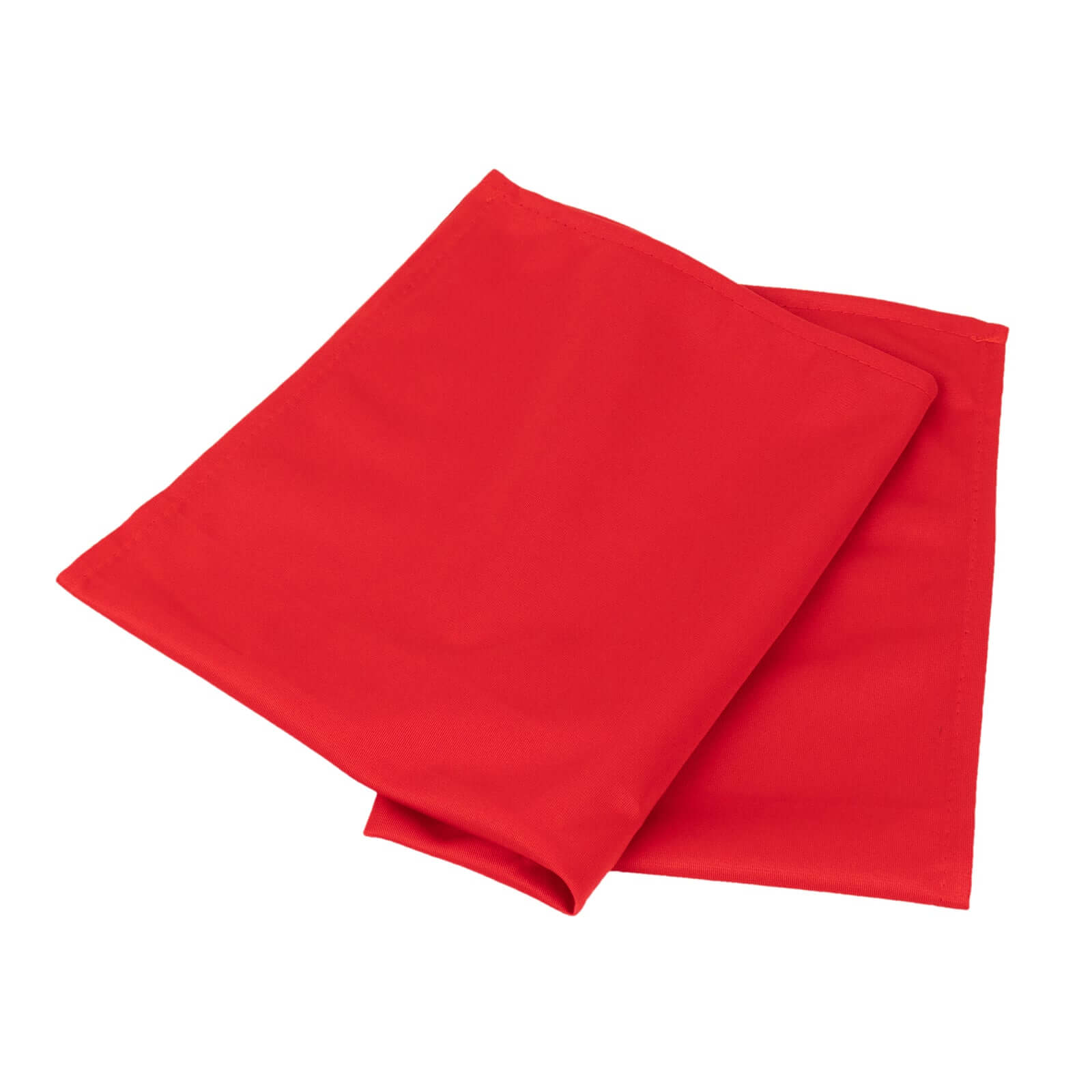 5 Pack Scuba 20"x20" Napkins Red - Durable & Reusable Dinner Napkins - Bell Racket Store