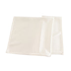 5 Pack Scuba 20"x20" Napkins Shimmer Pearl White - Dazzling Cloth Napkins - Bell Racket Store