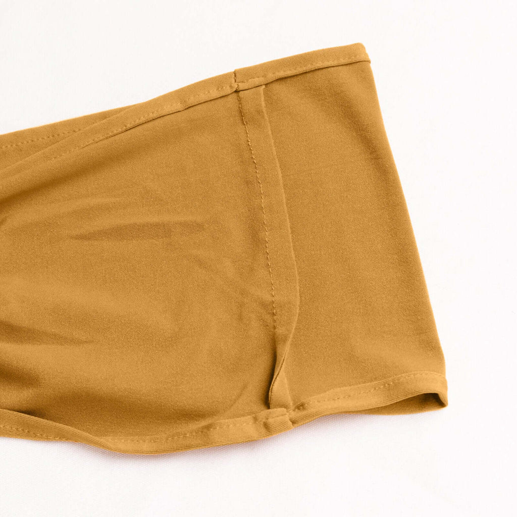 5 Pack Spandex Chair Sashes Gold with Gold Rhinestone Buckles - Reusable Four - Way Stretch Sash Bands for Classy & Effortless Wedding & Party Decor 5"x14" - Bell Racket Store