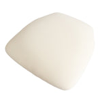 5 Pack Spandex Seat Pad Slipcovers for Chiavari Chairs Ivory - Washable Stretch Fitted Design for Dining Chairs - Bell Racket Store