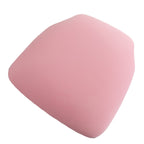 5 Pack Spandex Seat Pad Slipcovers for Chiavari Chairs Pink - Washable Stretch Fitted Design for Dining Chairs - Bell Racket Store