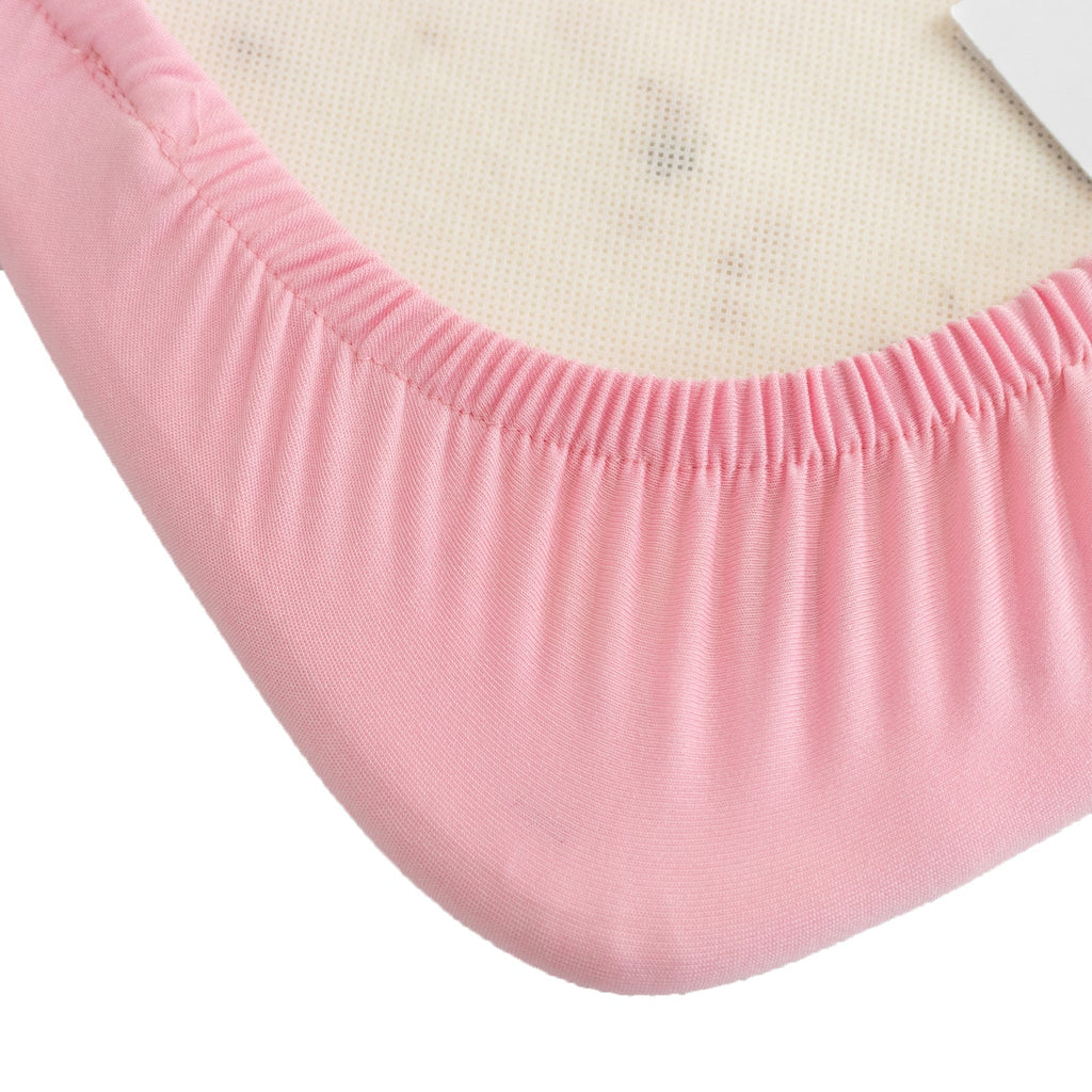 5 Pack Spandex Seat Pad Slipcovers for Chiavari Chairs Pink - Washable Stretch Fitted Design for Dining Chairs - Bell Racket Store