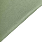 5 Pack Stretch Spandex Chair Sashes Dusty Sage Green - Fitted Finish Two Ply Heavy Duty Chair Bands 5"x12" - Bell Racket Store