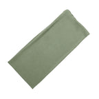 5 Pack Stretch Spandex Chair Sashes Dusty Sage Green - Fitted Finish Two Ply Heavy Duty Chair Bands 5"x12" - Bell Racket Store