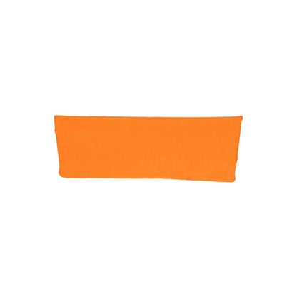 5 Pack Stretch Spandex Chair Sashes Orange - Fitted Finish Two Ply Heavy Duty Chair Bands 5"x12" - NestOCart