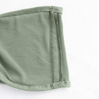 5 Pack Stretch Spandex Chair Sashes Sage Green - Reusable Chair Bands with Silver Diamond Ring Slide Buckle 5"x14" - Bell Racket Store