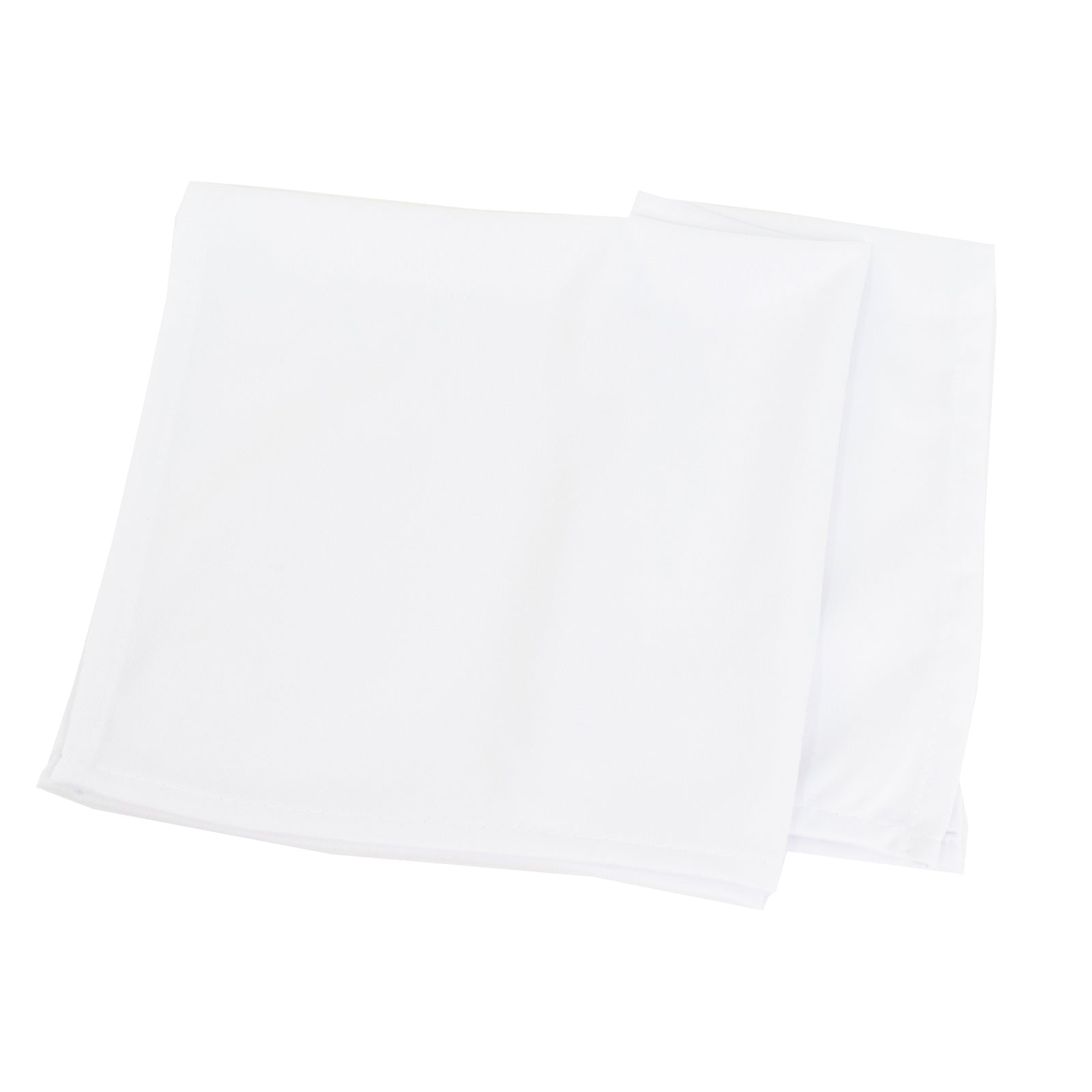 5 Pack White Scuba Napkins â€“ 17"x17", Wrinkle - Free & Stain Resistant Cloth Napkins - Bell Racket Store