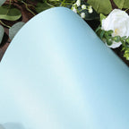 50 Pack 13" Round Disposable Paper Placemats â€“ Dusty Blue Cardboard Dining Table Mats, 120 GSM - Bell Racket Store