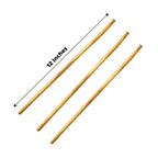 50 Pack Assorted Metallic Gold Long Latex Balloons For Twisting Magic, Animal Modelling Party Balloons - Bell Racket Store