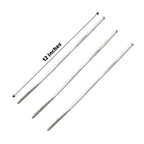 50 Pack Assorted Metallic Silver Long Latex Balloons For Twisting Magic, Animal Modelling Party Balloons - Bell Racket Store