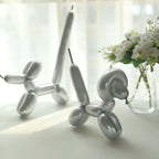 50 Pack Assorted Metallic Silver Long Latex Balloons For Twisting Magic, Animal Modelling Party Balloons - Bell Racket Store