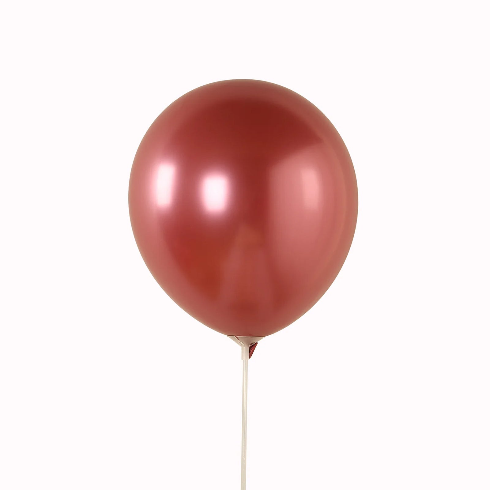 50 Pack Chrome Pink Biodegradable Latex Balloons 12", Thick Eco Friendly Metallic Party Balloons - Bell Racket Store