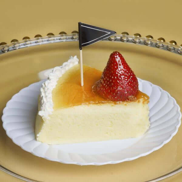 50 - Pack Cupcake Topper Picks Black Triangle Flag Design - Food and Cocktail Decorations for Celebrations 3" - NestOCart