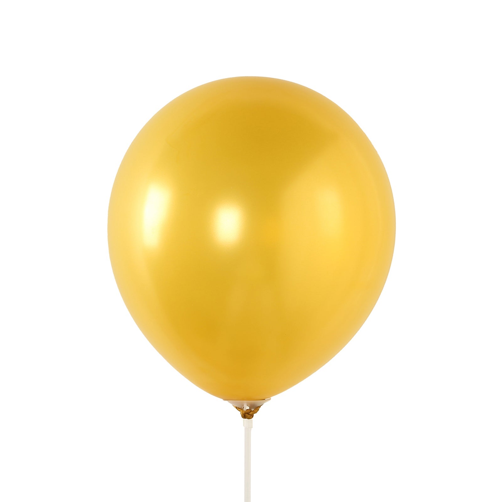 50 Pack Gold Biodegradable Balloons, 12" Thickened Extra Strong Eco - friendly Latex Helium Party Balloons - Bell Racket Store