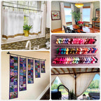 50 Pack Gold Metal Openable Curtain Clip Rings, Heavy Duty Rustproof Drapery Backdrop Clip Hangers - 1.5" - Bell Racket Store