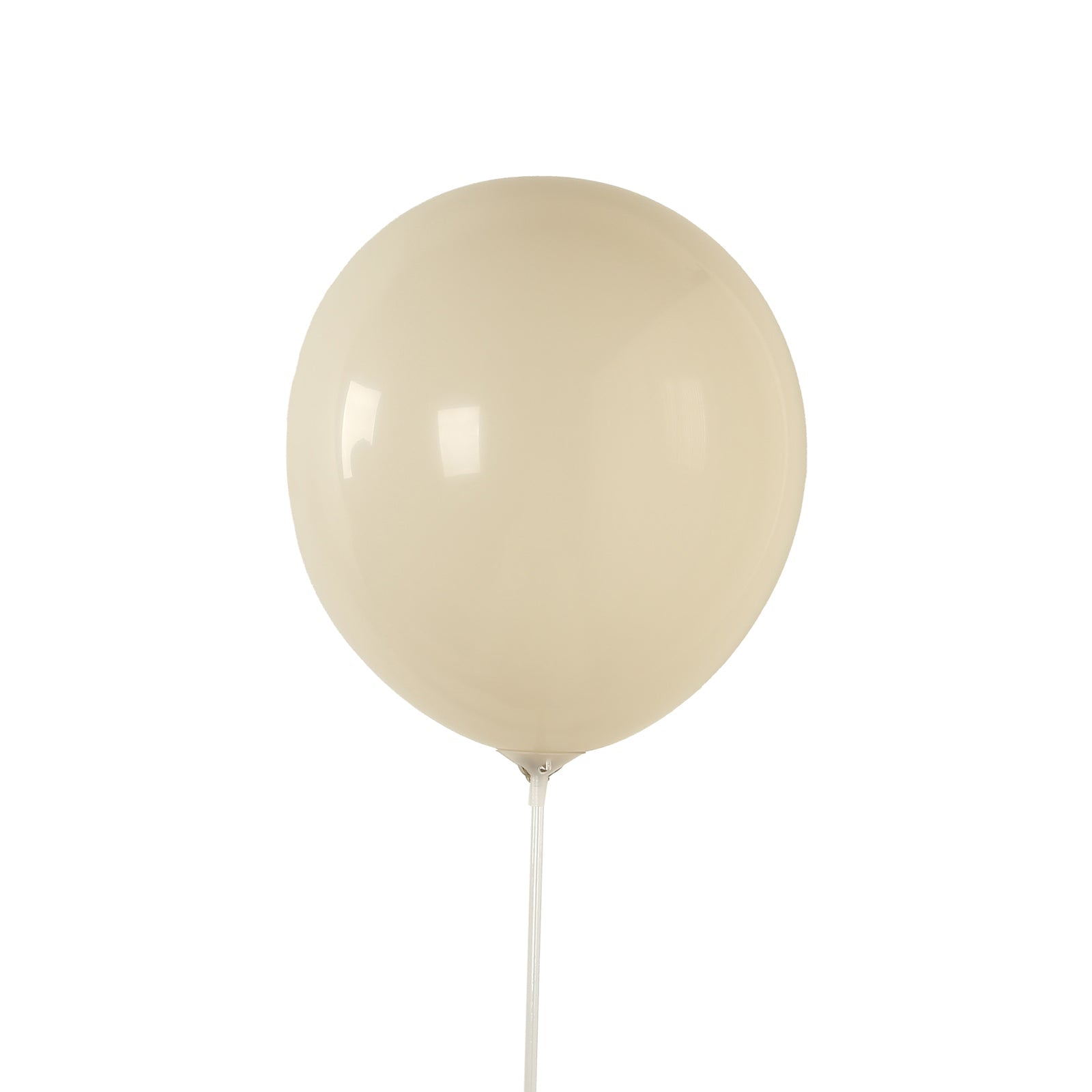 50 Pack Matte Pastel Beige Biodegradable Balloons 12", Round Eco - friendly Thick Latex Party Balloons - Bell Racket Store