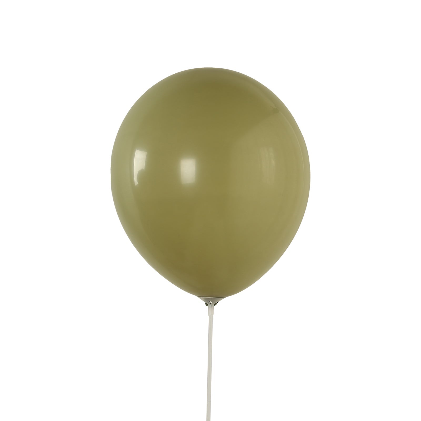 50 Pack Matte Pastel Olive Green Biodegradable Balloons 12", Round Eco - friendly Thick Latex Party Balloons - Bell Racket Store