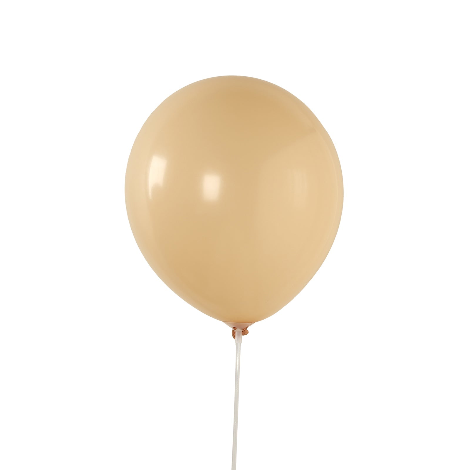 50 Pack Matte Pastel Peach Biodegradable Balloons 12", Round Eco - friendly Thick Latex Party Balloons - Bell Racket Store