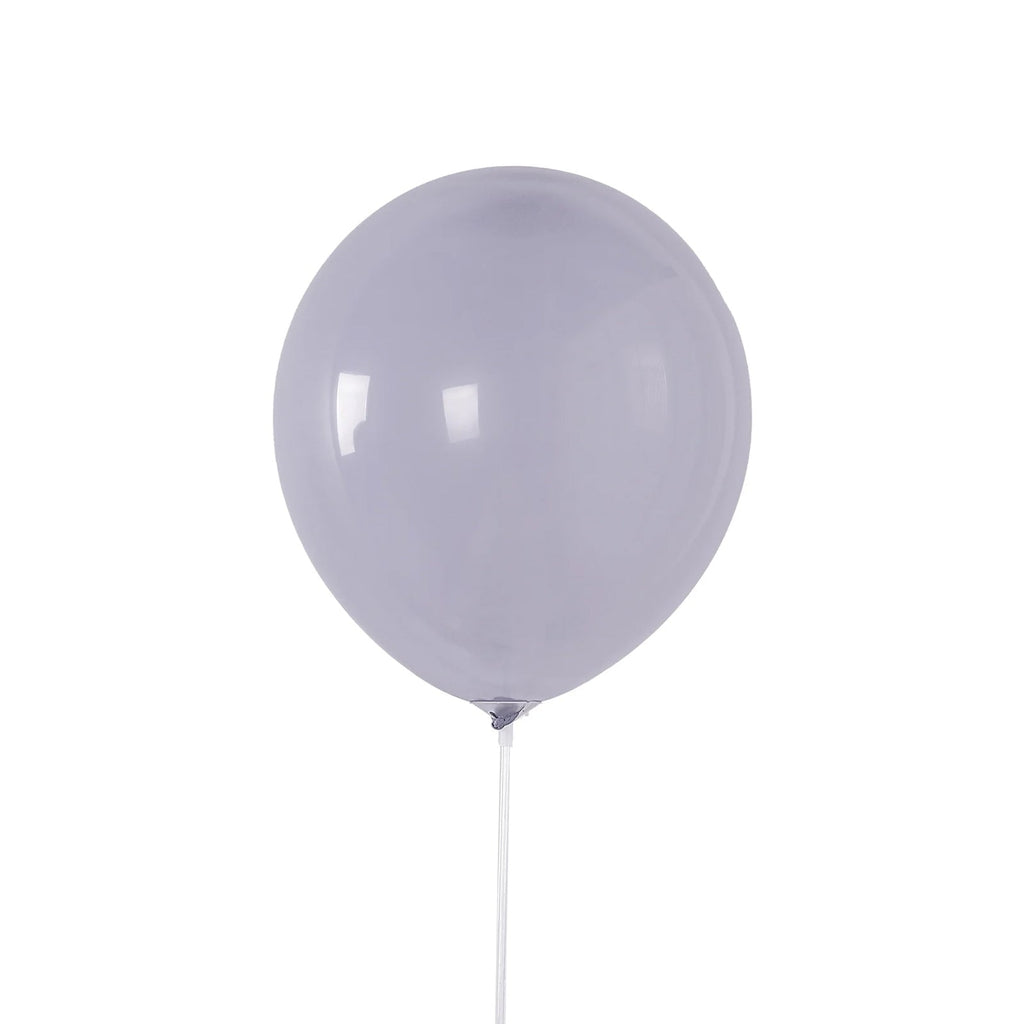 50 Pack Matte Pastel Serenity Blue Biodegradable Balloons 12", Round Eco - friendly Thick Latex Party Balloons - Bell Racket Store