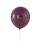 50 Pack Matte Pastel Violet Amethyst Biodegradable Balloons 12", Round Eco - friendly Thick Latex Party Balloons - Bell Racket Store