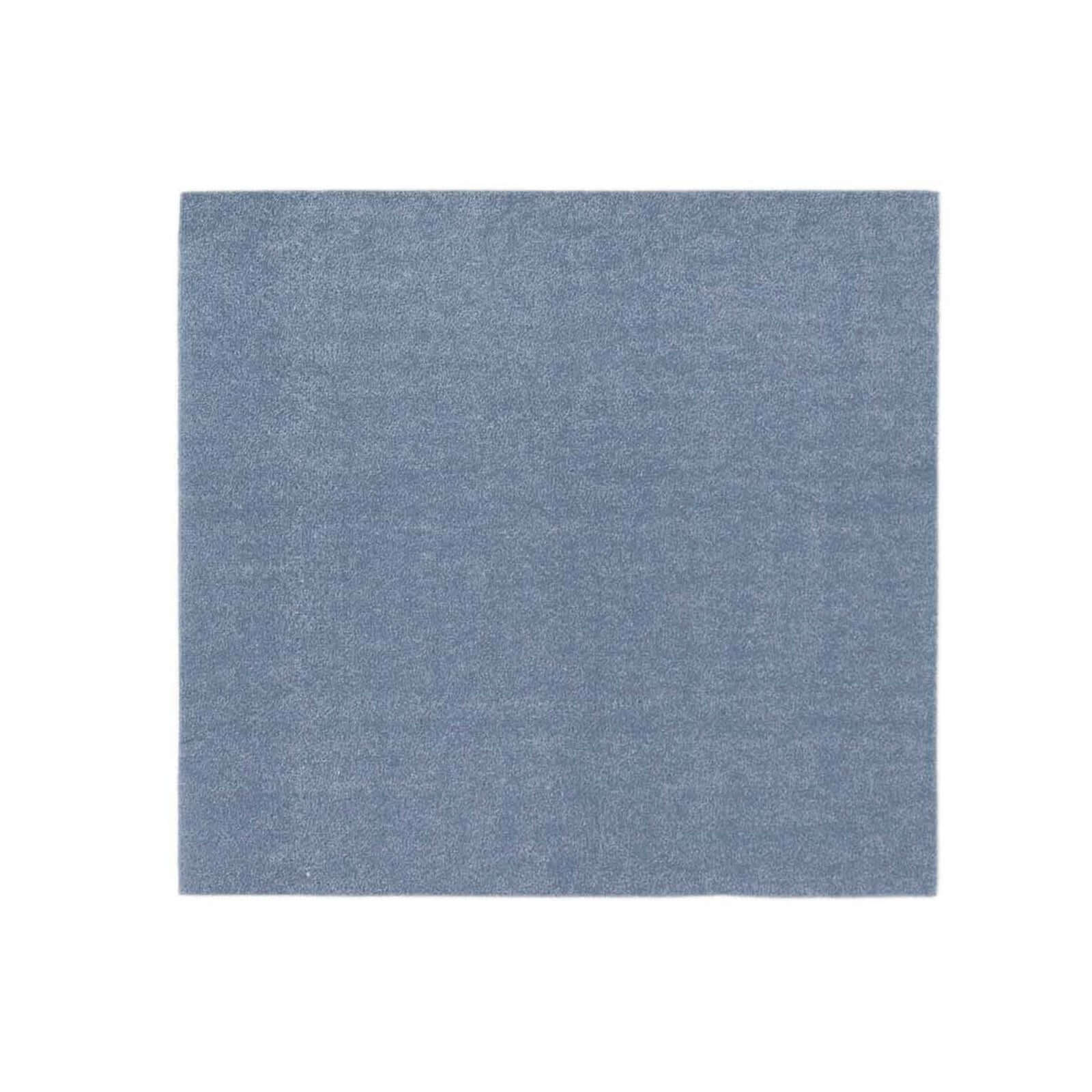 50 - Pack Paper Beverage Napkins Dusty Blue - 2 Ply Disposable Soft 18GSM Cocktail Napkins 5"x5" - Bell Racket Store