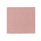 50 - Pack Paper Beverage Napkins Dusty Rose - 2 Ply Disposable Soft 18GSM Cocktail Napkins 5"x5" - Bell Racket Store