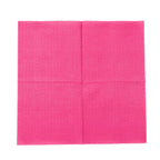 50 - Pack Paper Beverage Napkins Fuchsia - 2 Ply Disposable Soft 18GSM Cocktail Napkins 5"x5" - Bell Racket Store