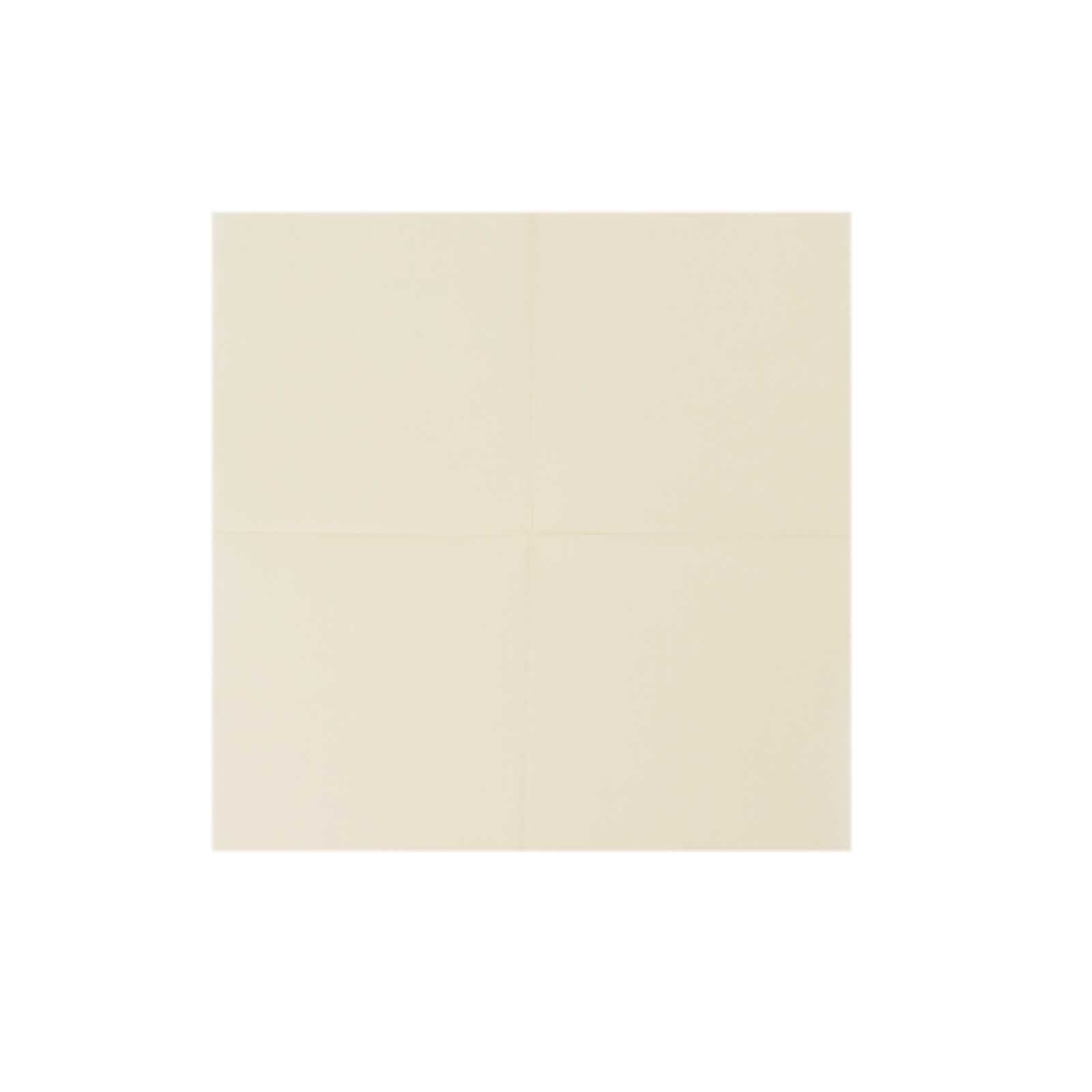 50 - Pack Paper Beverage Napkins Ivory - 2 Ply Disposable Soft 18GSM Cocktail Napkins 5"x5" - Bell Racket Store