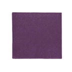 50 - Pack Paper Beverage Napkins Purple - 2 Ply Disposable Soft 18GSM Cocktail Napkins 5"x5" - Bell Racket Store