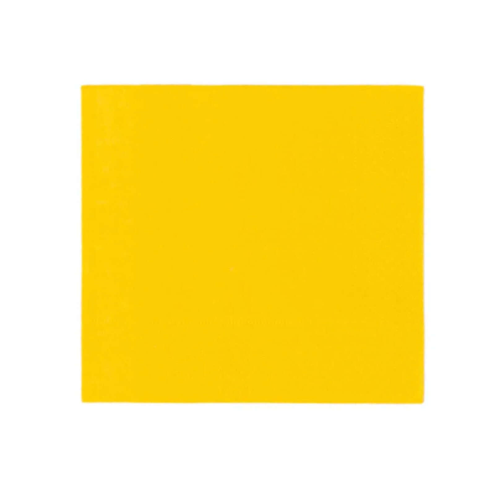 50 - Pack Paper Beverage Napkins Yellow - 2 Ply Disposable Soft 18GSM Cocktail Napkins 5"x5" - Bell Racket Store