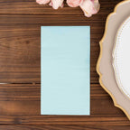 50 - Pack Paper Napkins Baby Blue - Soft Disposable 2 - Ply Dinner Napkins for Weddings - Bell Racket Store