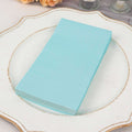 50 - Pack Paper Napkins Baby Blue - Soft Disposable 2 - Ply Dinner Napkins for Weddings - Bell Racket Store