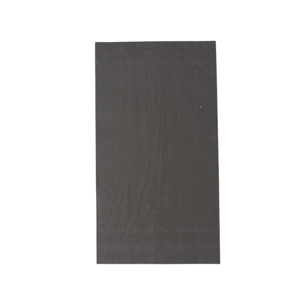 50 - Pack Paper Napkins Black - Soft Disposable 2 - Ply Dinner Napkins for Weddings - Bell Racket Store