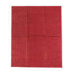 50 - Pack Paper Napkins Burgundy - Soft Disposable 2 - Ply Dinner Napkins for Weddings - Bell Racket Store
