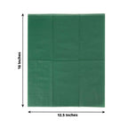 50 - Pack Paper Napkins Hunter Emerald Green - Soft Disposable 2 - Ply Dinner Napkins for Weddings - Bell Racket Store