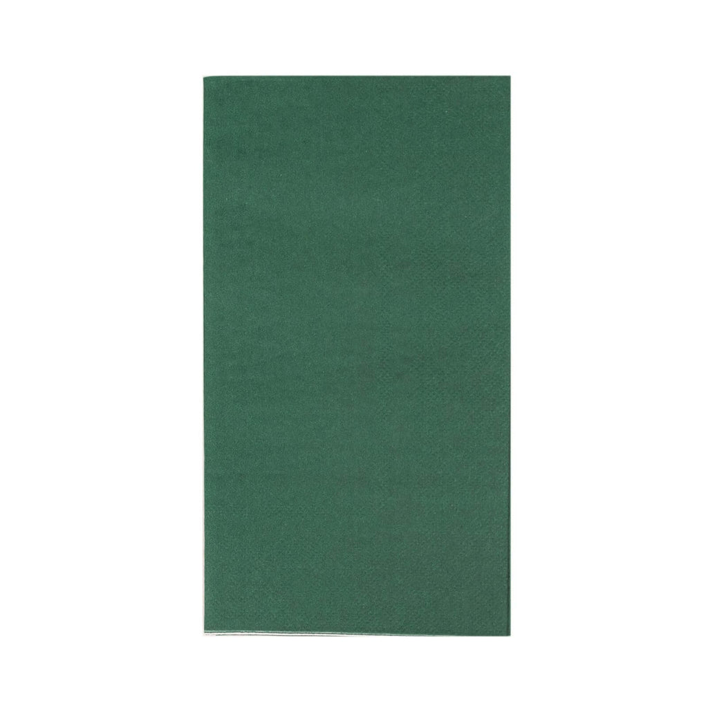 50 - Pack Paper Napkins Hunter Emerald Green - Soft Disposable 2 - Ply Dinner Napkins for Weddings - Bell Racket Store
