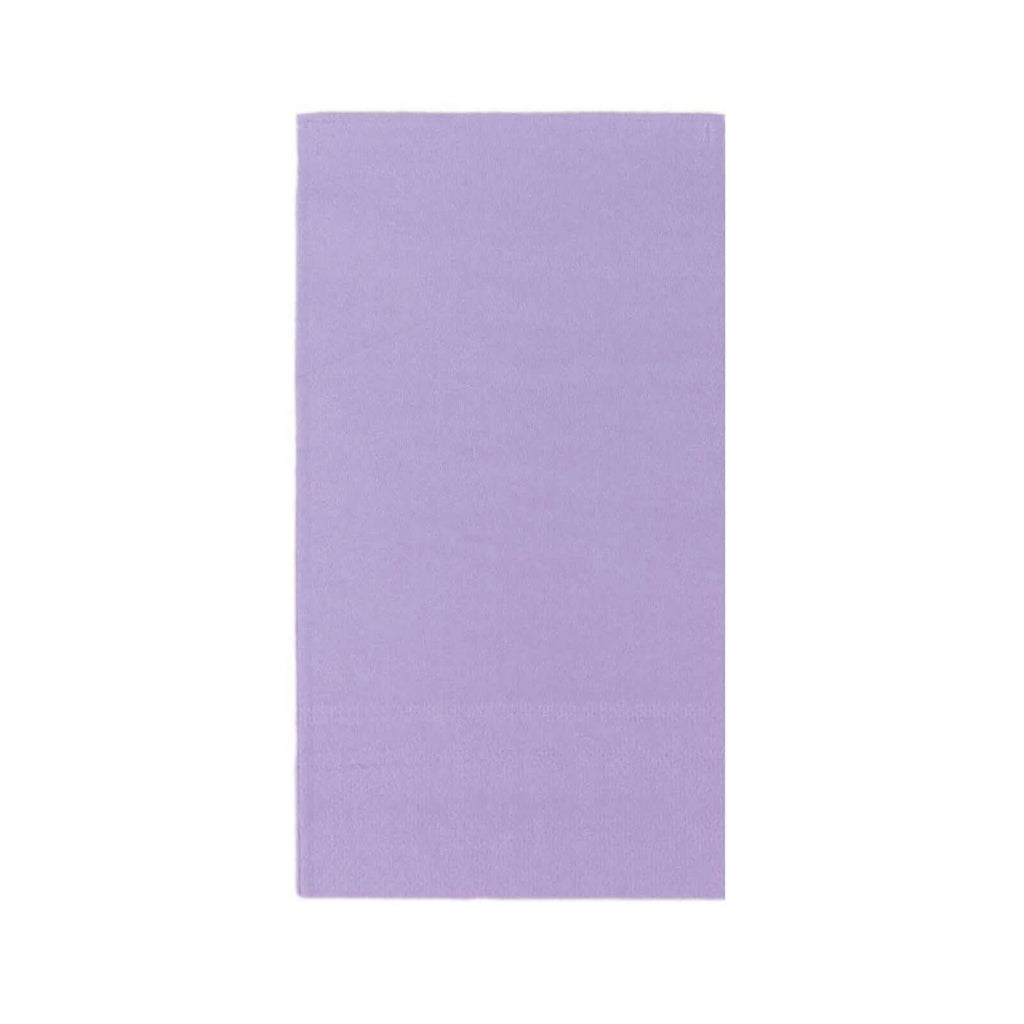50 - Pack Paper Napkins Lavender Lilac - Soft Disposable 2 - Ply Dinner Napkins for Weddings - Bell Racket Store