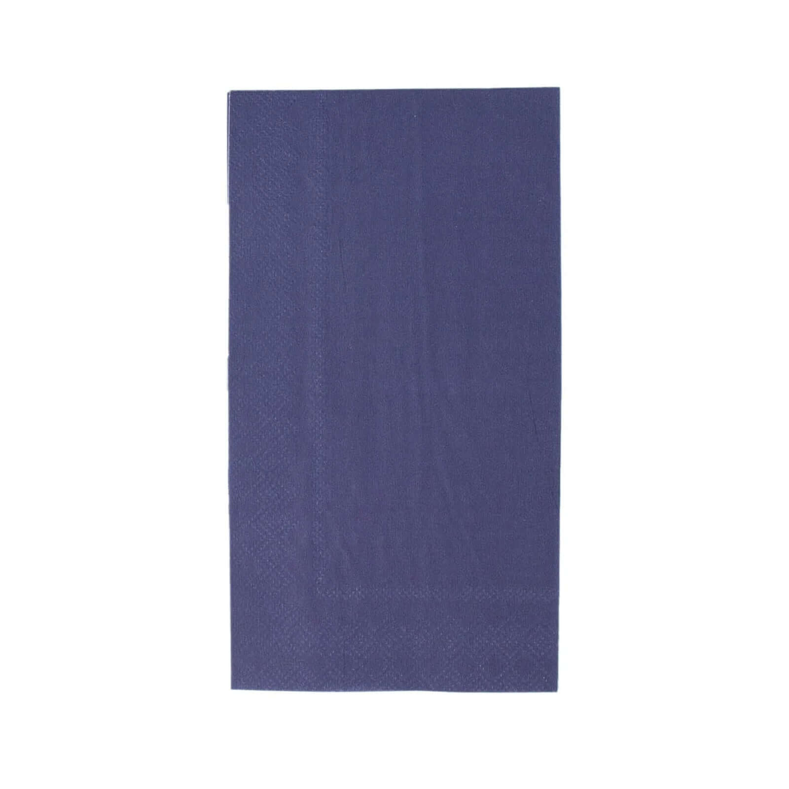 50 - Pack Paper Napkins Navy Blue - Soft Disposable 2 - Ply Dinner Napkins for Weddings - Bell Racket Store